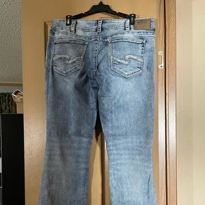 Silver Denimnation Elyse Mid Bootcut